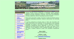 Desktop Screenshot of gops.chmielnik.pl